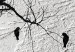 Wall Poster Bird Encounter - black and white landscape of tree and birds on branches 117250 additionalThumb 8