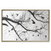 Wall Poster Bird Encounter - black and white landscape of tree and birds on branches 117250 additionalThumb 27