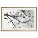 Wall Poster Bird Encounter - black and white landscape of tree and birds on branches 117250 additionalThumb 20