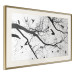 Wall Poster Bird Encounter - black and white landscape of tree and birds on branches 117250 additionalThumb 2