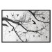 Wall Poster Bird Encounter - black and white landscape of tree and birds on branches 117250 additionalThumb 18