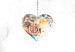 Wall Poster Declaration of Love - romantic pattern with hands and heart-shaped locket 117350 additionalThumb 8