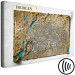 Canvas Hipsometric Berlin - a map representing the topography 118550 additionalThumb 6