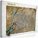 Canvas Hipsometric Berlin - a map representing the topography 118550 additionalThumb 2