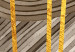 Poster Golden Details - unique abstraction in gilded lines on a bronze background 119250 additionalThumb 9