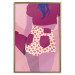 Poster Strawberry Shorts - woman's silhouette with fruits in pastel shade 123350 additionalThumb 20