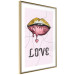 Wall Poster Fluid Lips - glittery lips and English text on a pastel background 125450 additionalThumb 6