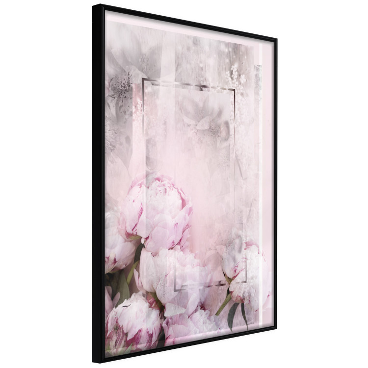 Wall Poster Spring Beginnings - spring composition of pink flowers in a retro style 126250 additionalImage 11