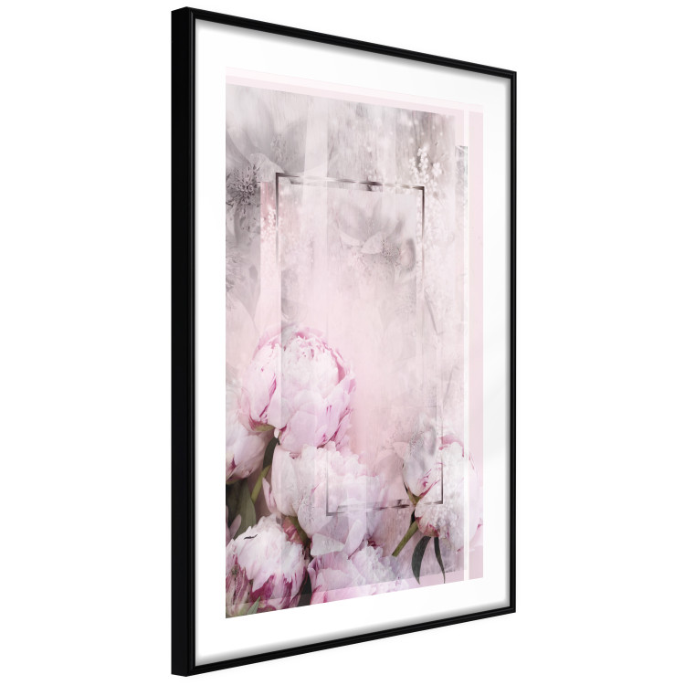 Wall Poster Spring Beginnings - spring composition of pink flowers in a retro style 126250 additionalImage 6