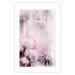 Wall Poster Spring Beginnings - spring composition of pink flowers in a retro style 126250 additionalThumb 19
