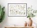Poster Ceramic Leaves - plant motif in the form of stone ornaments 129850 additionalThumb 18