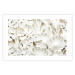 Poster Ceramic Leaves - plant motif in the form of stone ornaments 129850 additionalThumb 25