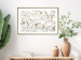 Poster Ceramic Leaves - plant motif in the form of stone ornaments 129850 additionalThumb 13
