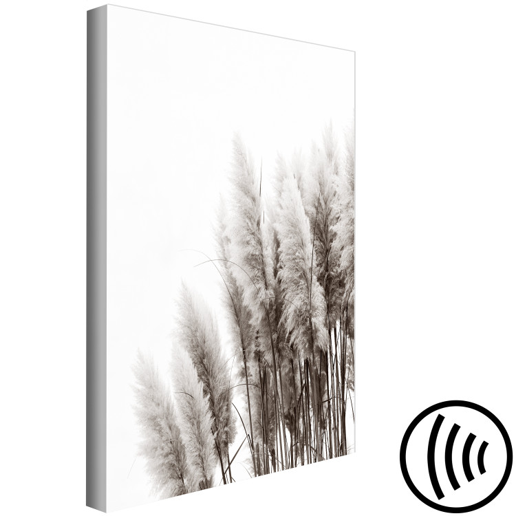Canvas Waiting for the Wind (1-piece) Vertical - landscape of forest scenery 130250 additionalImage 6