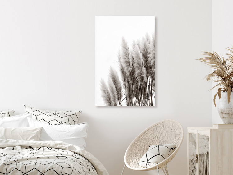 Canvas Waiting for the Wind (1-piece) Vertical - landscape of forest scenery 130250 additionalImage 3