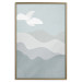 Wall Poster Mysterious Night - mountain landscape with sky, clouds, and moon 130550 additionalThumb 18