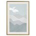 Wall Poster Mysterious Night - mountain landscape with sky, clouds, and moon 130550 additionalThumb 21