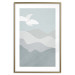 Wall Poster Mysterious Night - mountain landscape with sky, clouds, and moon 130550 additionalThumb 27