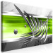 Large canvas print Silver Wings - Green II [Large Format] 132350 additionalThumb 3