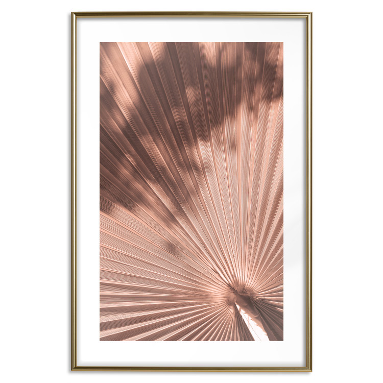 Poster Sunny Mirages - abstract and orange swirling texture 134750 additionalImage 14