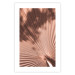 Poster Sunny Mirages - abstract and orange swirling texture 134750 additionalThumb 19