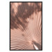 Poster Sunny Mirages - abstract and orange swirling texture 134750 additionalThumb 16