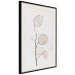 Wall Poster Sunny Direction - a simple composition with bright foliage on a white background 136050 additionalThumb 10