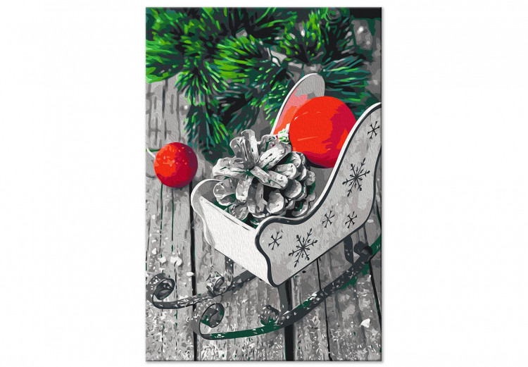 Paint by number Christmas Sled 137950 additionalImage 4
