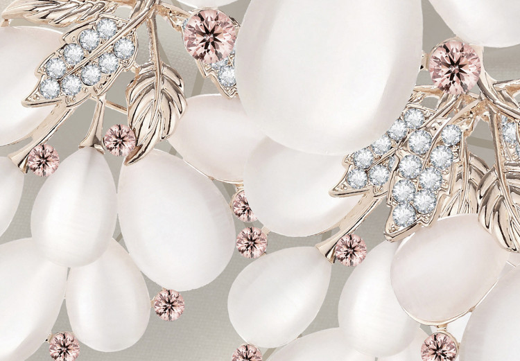 Photo Wallpaper Twigs With Pearls - Abstract Ornament Inspired By Jewelry 138250 additionalImage 4
