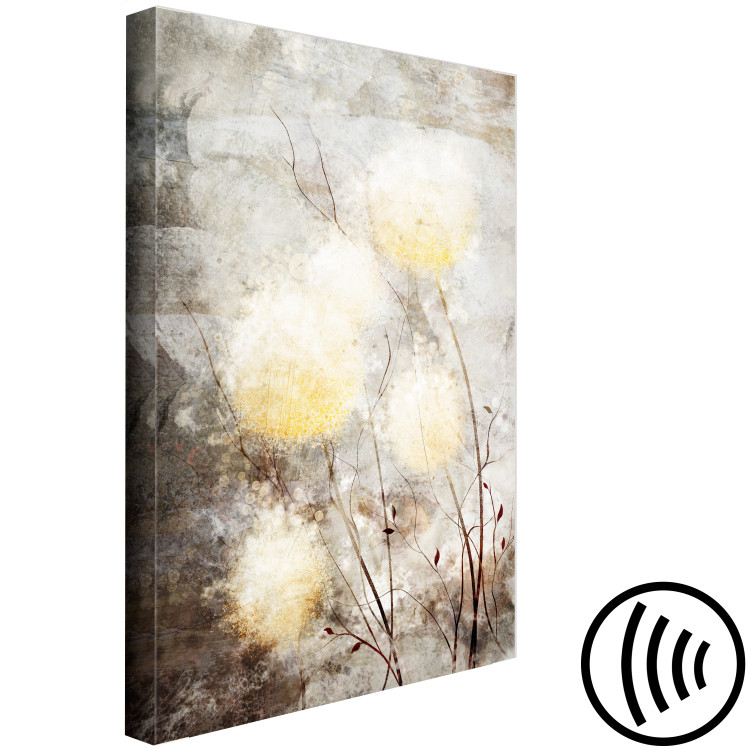 Canvas Meadow Bouquet (1-piece) Vertical - landscape with a floral motif 138350 additionalImage 6