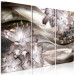 Canvas Print Lilac Composition (3-piece) - abstract with botanical motif 142250 additionalThumb 2