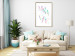 Wall Poster Miami Vibe - Holographic Lettering in Pastel-Rainbow Colors 144350 additionalThumb 19