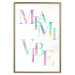 Wall Poster Miami Vibe - Holographic Lettering in Pastel-Rainbow Colors 144350 additionalThumb 20