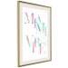 Wall Poster Miami Vibe - Holographic Lettering in Pastel-Rainbow Colors 144350 additionalThumb 11