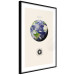 Wall Poster Earth - Green Planet and Abstract Composition With Solar System 146250 additionalThumb 3