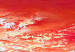 Canvas Print Sunset Over the Sea - Abstract Landscape Painted With Paints 147650 additionalThumb 4
