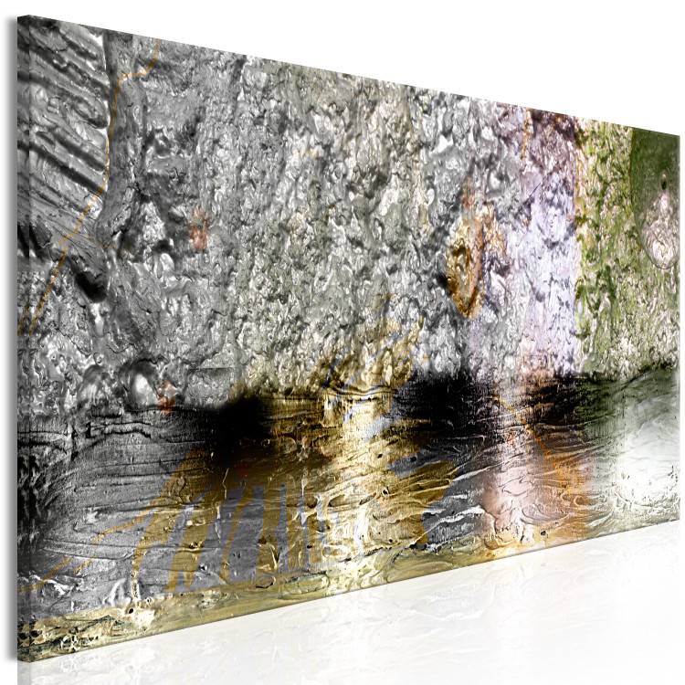 Canvas Quiet Cave (1-piece) Narrow - modern artistic abstraction 149650 additionalImage 2