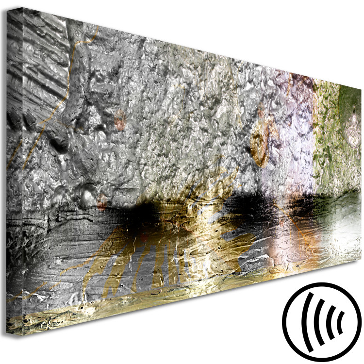 Canvas Quiet Cave (1-piece) Narrow - modern artistic abstraction 149650 additionalImage 6