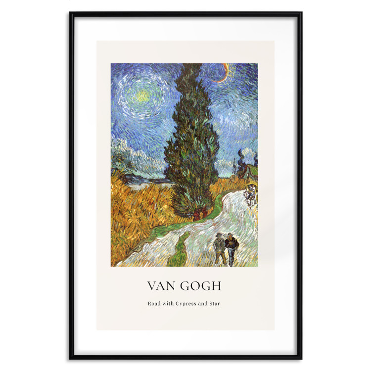 Wall Poster The Road with Cypress and Star 152150 additionalImage 18