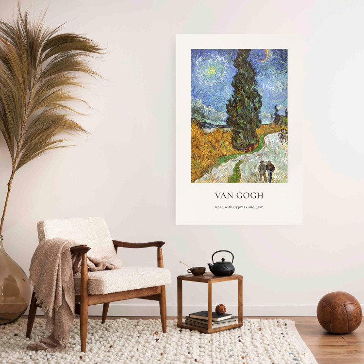 Wall Poster The Road with Cypress and Star 152150 additionalImage 12