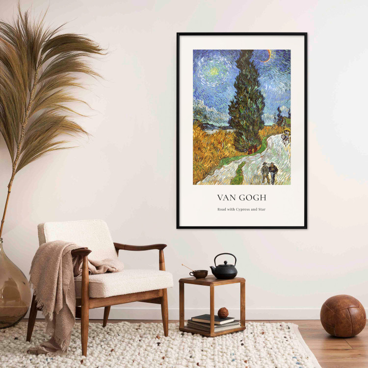 Wall Poster The Road with Cypress and Star 152150 additionalImage 10