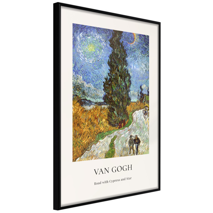 Wall Poster The Road with Cypress and Star 152150 additionalImage 4