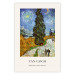 Wall Poster The Road with Cypress and Star 152150