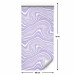 Wallpaper Lavender Linocuts - Abstract Waves in Lavender Shades 160150 additionalThumb 2