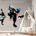 Photo Wallpaper Monkey dance - street art 60550 additionalThumb 4