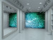 Photo Wallpaper Sea Water - Turquoise seascape with bubbles for the room 61050