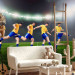 Wall Mural Goal - Brazilian soccer player kicking the ball for a teenager 61150 additionalThumb 5