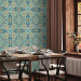Modern Wallpaper Blue mosaic 89250 additionalThumb 9