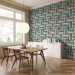 Wallpaper Wooden weave of colors 89750 additionalThumb 7