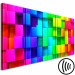 Canvas Print Colourful Cubes (5 Parts) Narrow 113760 additionalThumb 6